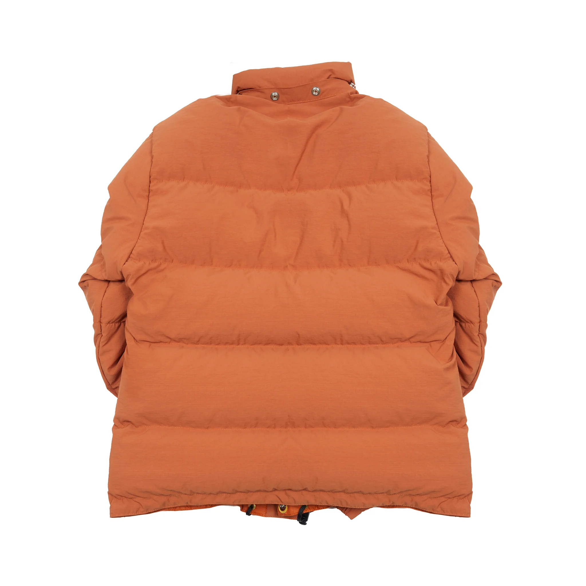 Crescent Down Works Ripstop Down Sweater in Rust / Orange - Image 5