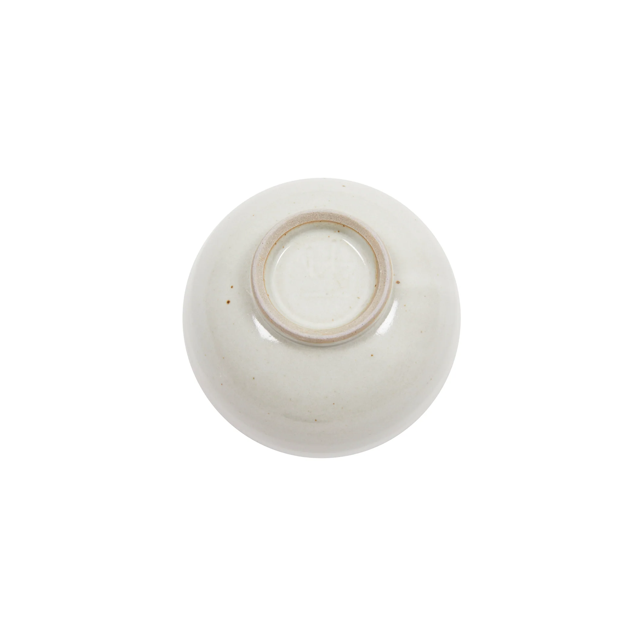 Keramische Werkstatt Margaretenhöhe Wide Hand Thrown Stoneware Cereal Bowl in White Nr. 11 - Image 3