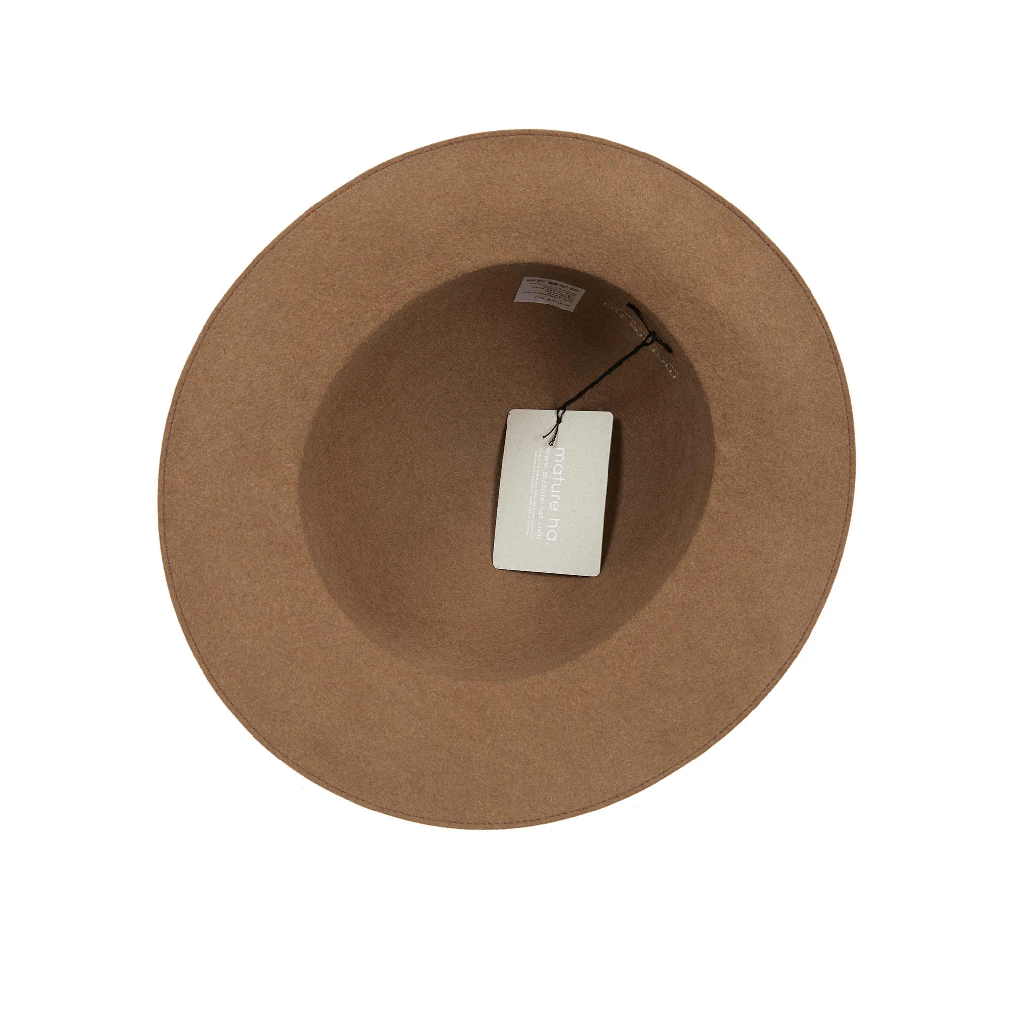 Mature Ha Rope Tracks Hat in Mocha - Image 4