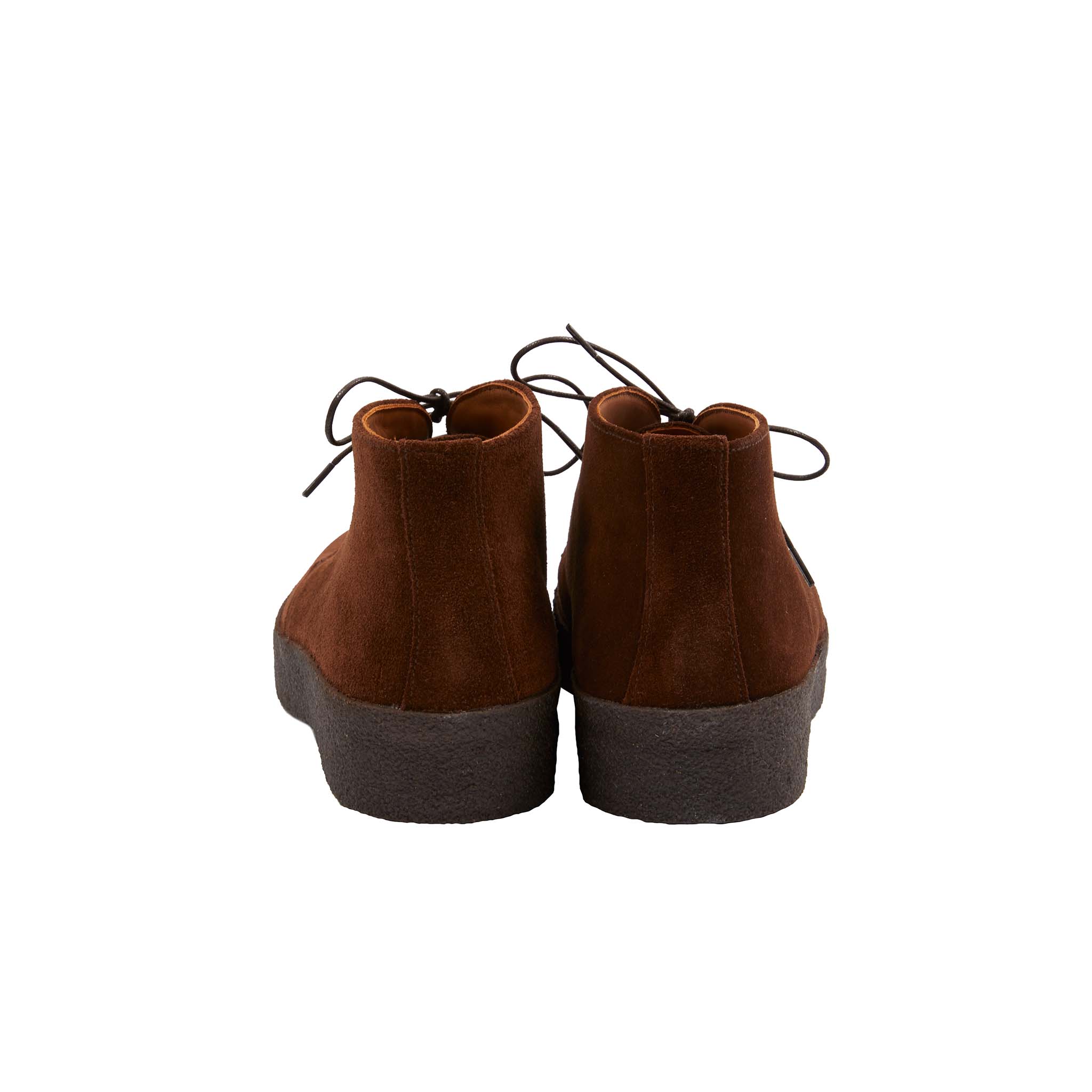 Sanders Hi-Top Suede Chukka Boot in Polo Snuff - Image 4