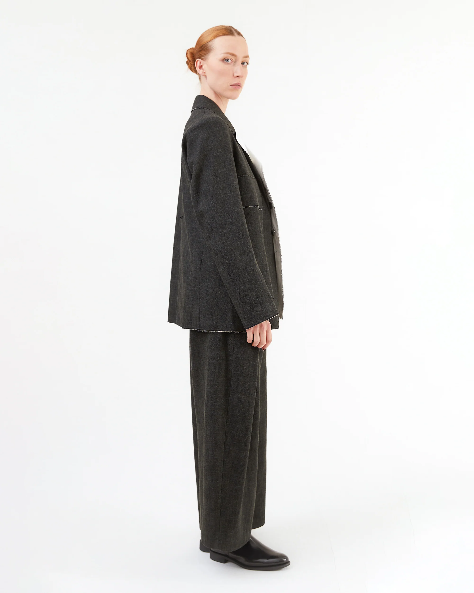 Wright + Doyle Stanhope Jacket in Alga Green - Image 3